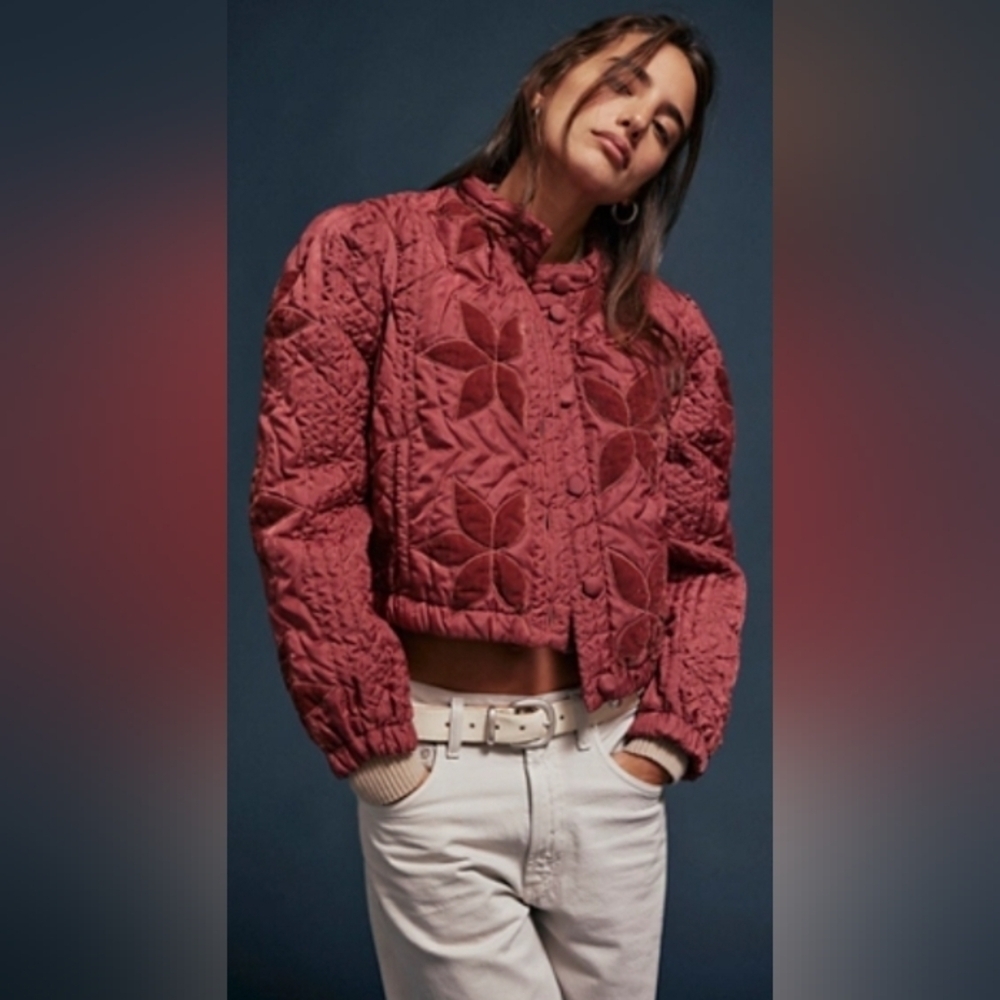 Free people Quinn Quilted jacket
